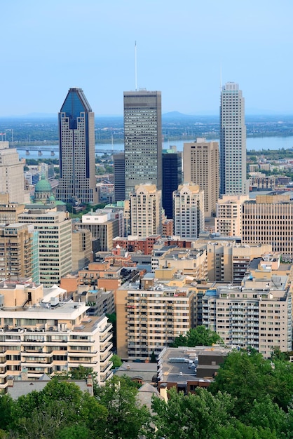 Vista de día de Montreal