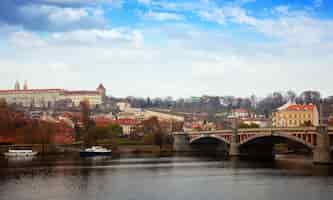 Foto gratuita vista del día de praga