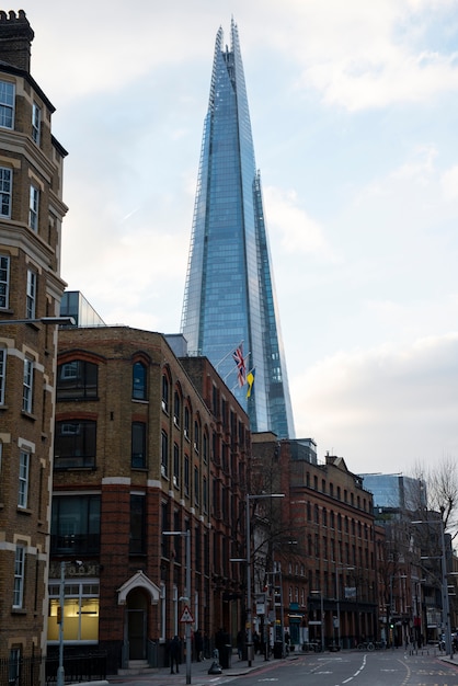 Vista del edificio Shard en Londres