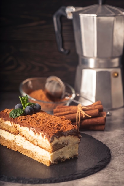 Foto gratuita vista frontal del concepto de deliciosas donas