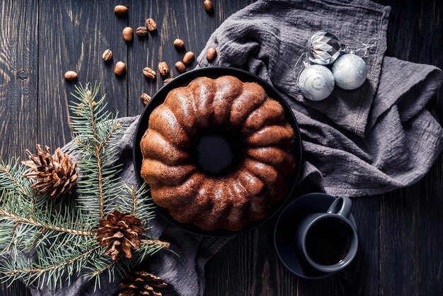 Vista frontal del concepto de deliciosas donas