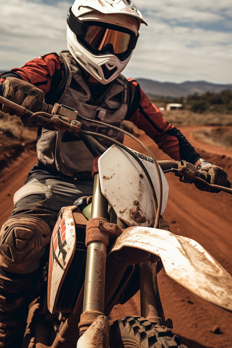 Foto gratuito vista frontal de una motocicleta para adultos