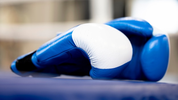 Foto gratuita vista frontal del par de guantes de boxeo