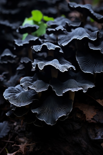 Foto gratuita vista de los hongos en la naturaleza