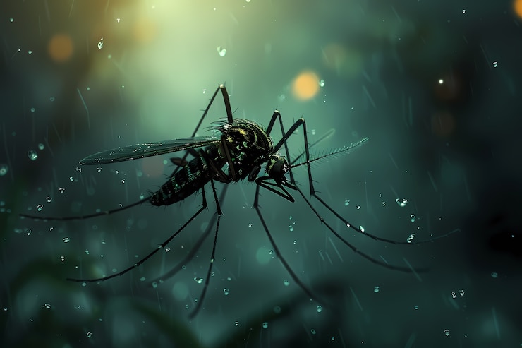 Foto gratuito vista del insecto mosquito con alas