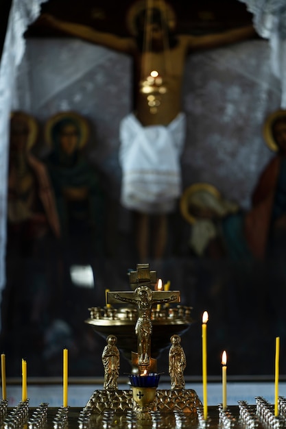 Vista interior de la iglesia