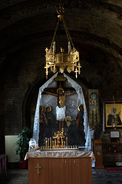 Vista interior de la iglesia