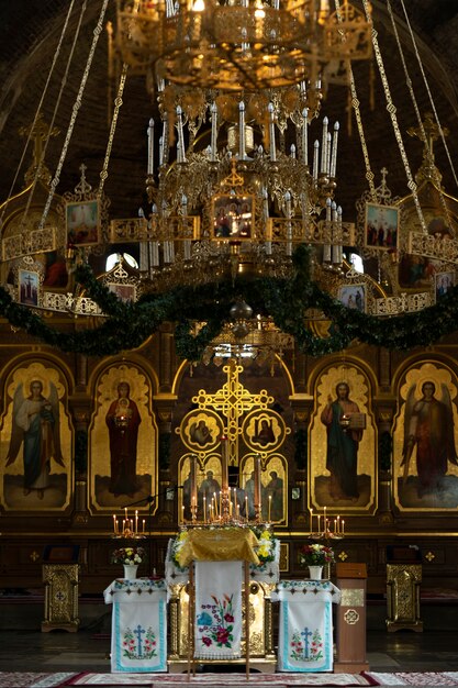 Vista interior de la iglesia