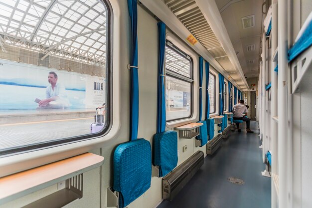 vista interior del tren