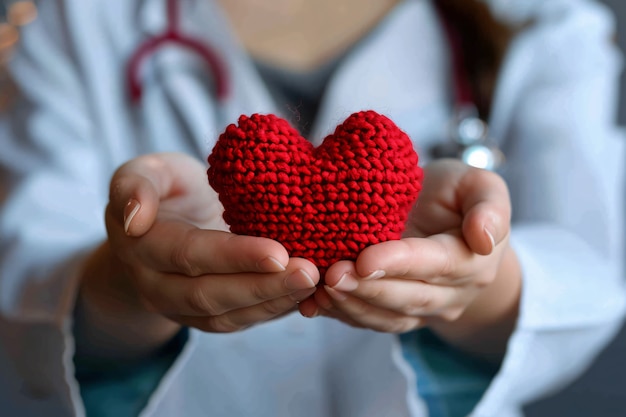 Vista de manos con forma de corazón para representar el afecto