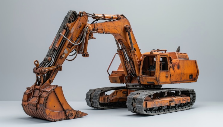 Foto gratuito vista de la maquinaria pesada utilizada en la industria de la construcción