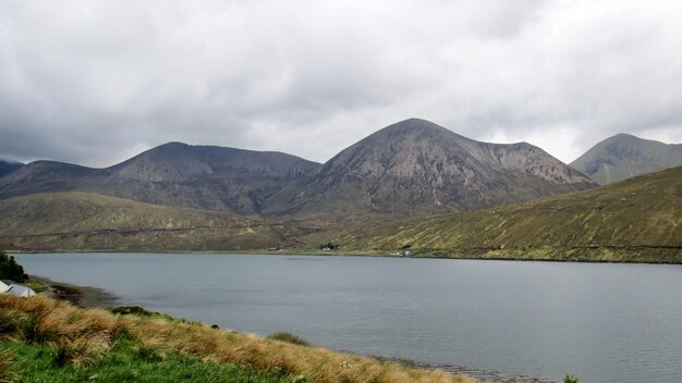 Vista de la naturaleza de Escocia Reino Unido