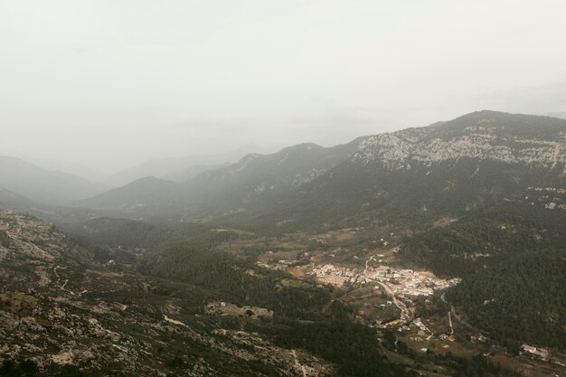 Vista panorámica de la naturaleza