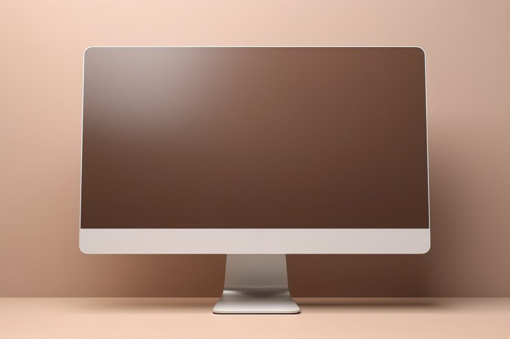 Foto gratuito vista de la pantalla de la computadora moderna