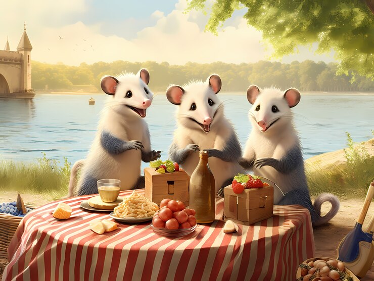 Foto gratuito vista del personaje de dibujos animados