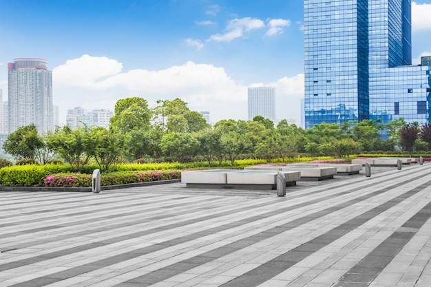 Foto gratuita vista de la plaza de la ciudad