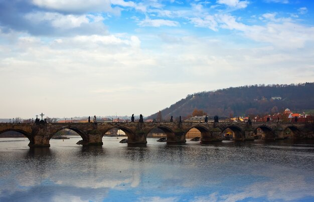 vista del puente de Carlos