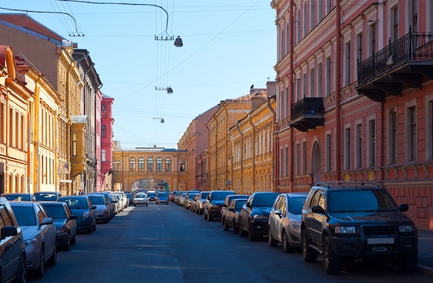 Foto gratuita vista de san petersburgo