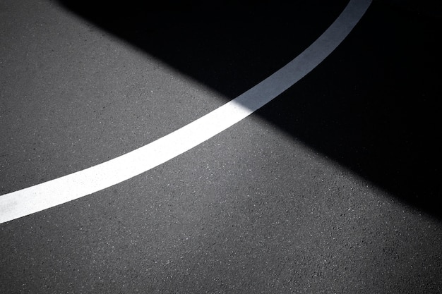 Foto gratuita vista de sombras abstractas de la luz del día al aire libre