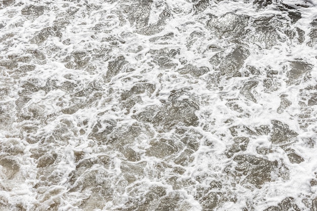 Foto gratuita vista superior de agua con espuma.