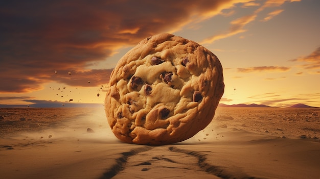 Foto gratuita vista superior deliciosas galletas de jengibre