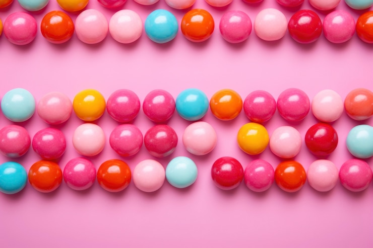 Foto gratuito vista superior delicioso arreglo de dulces