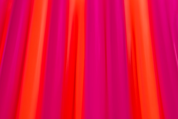 Vista superior pajitas de plástico de colores mezclados