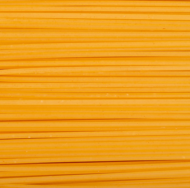 Vista superior de pasta linguine como