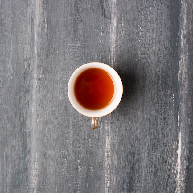 Foto gratuita vista superior de té refrescante