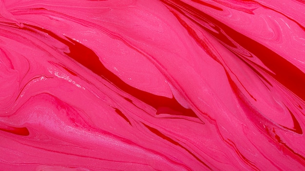 Vista superior de tonos de lápiz labial mixto rosa