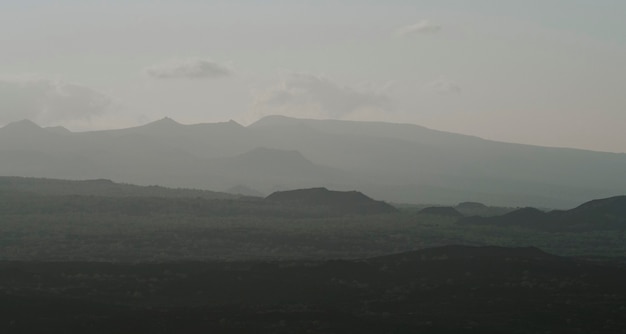 Vista de la tierra en las Islas Galápagos, Ecuador