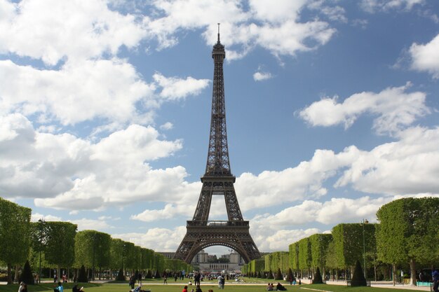 Vista de la torre eiffel