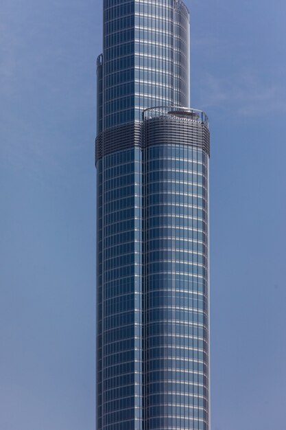 Vistas a la torre más alta del mundo Burj Khalifa, Dubai, EAU
