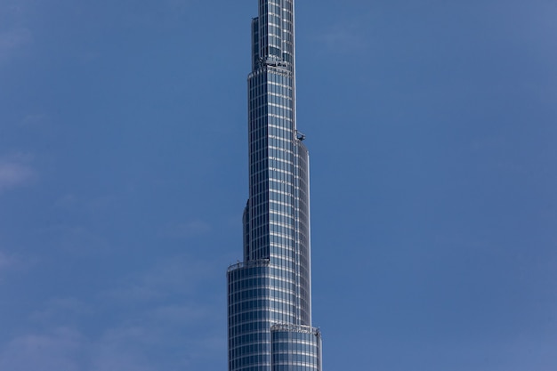 Vistas a la torre más alta del mundo Burj Khalifa, Dubai, EAU