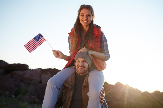 Viviendo una vida activa en América