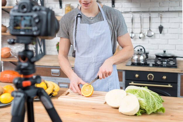 Vlogger de cocina