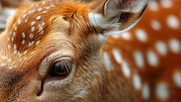 Foto gratuita wild deer in nature