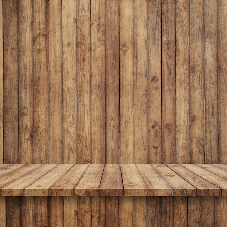 Photo Gratis wooden floorboards with wooden wall