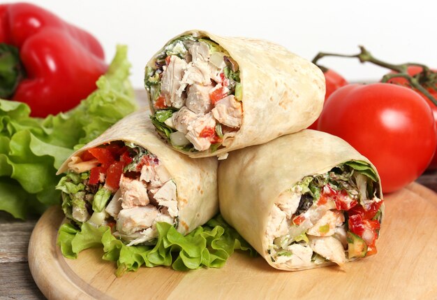 Wrap de pollo