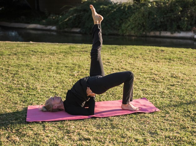 Yoga al aire libre