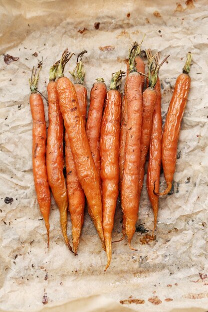 Zanahorias al horno