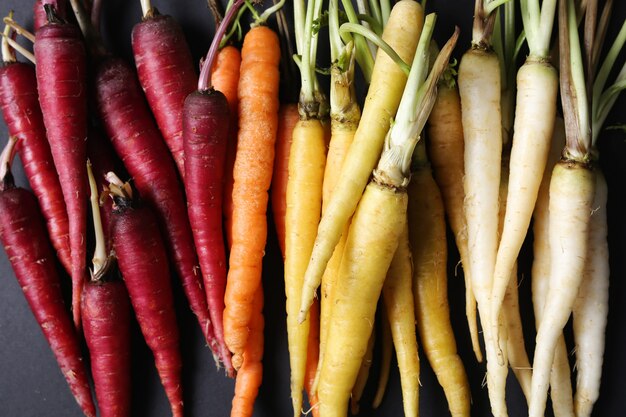 Zanahorias coloridas