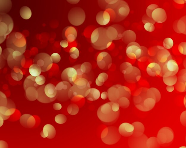 Abstract background di Natale di luci bokeh