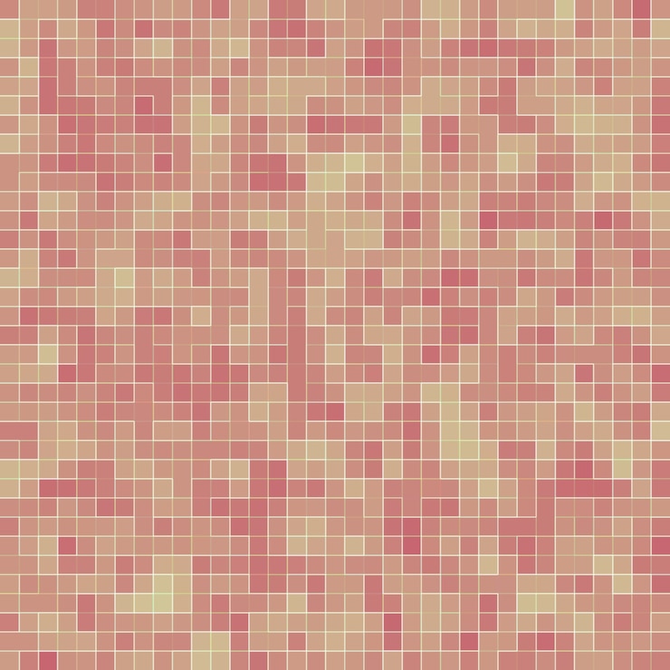 Foto gratuito abstract di lusso dolce rosa pastello tono parete piastrelle per pavimento in vetro seamless pattern mosaico texture di sfondo per materiale di mobili.