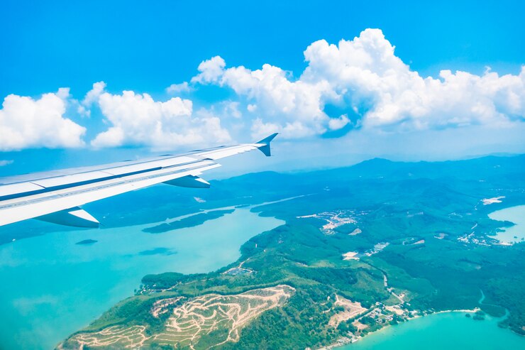 Foto gratuito aereo