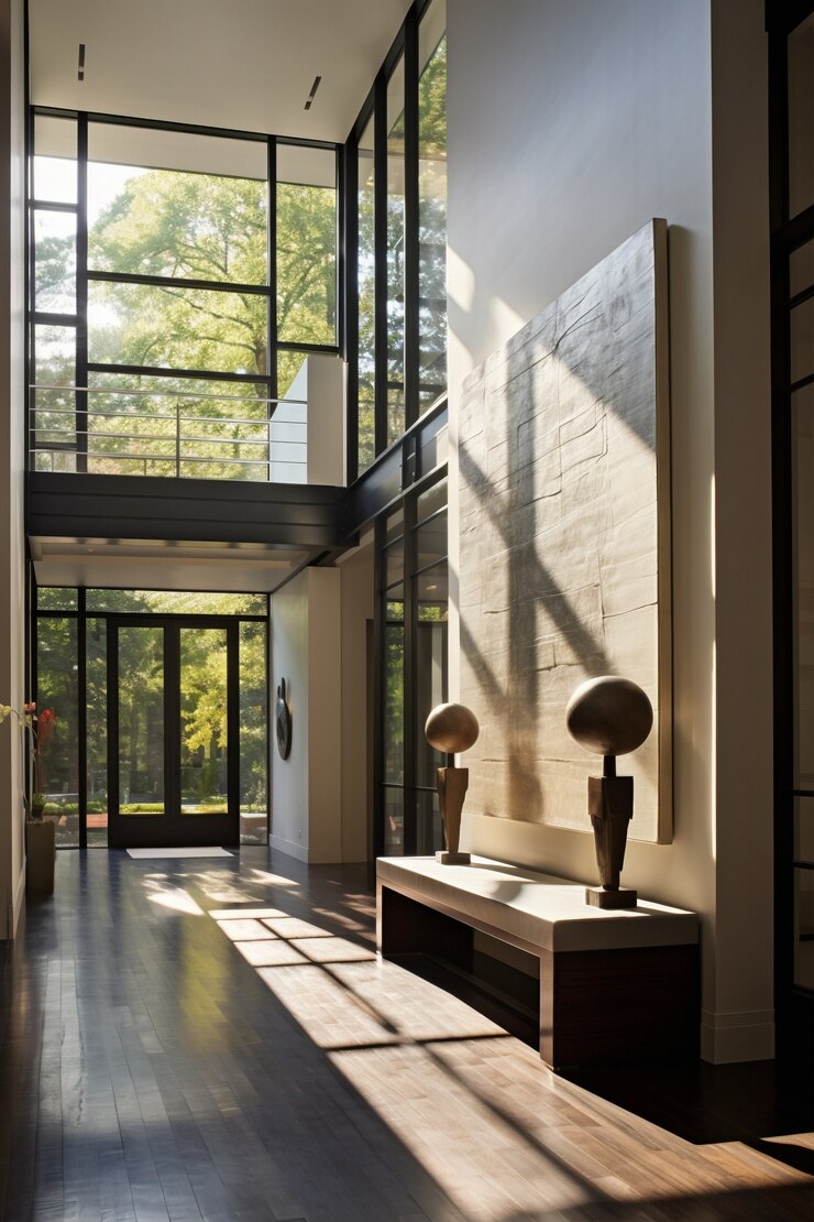 Foto gratuito ai generato da un ingresso in stile moderno