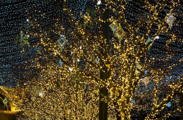 Albero di Natale con la decorazione