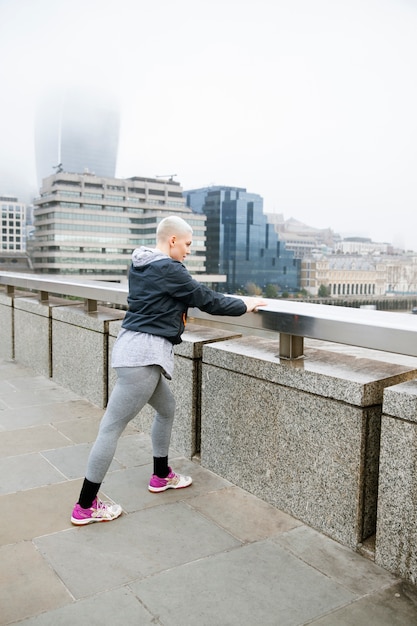 Allenamento del corridore per la maratona