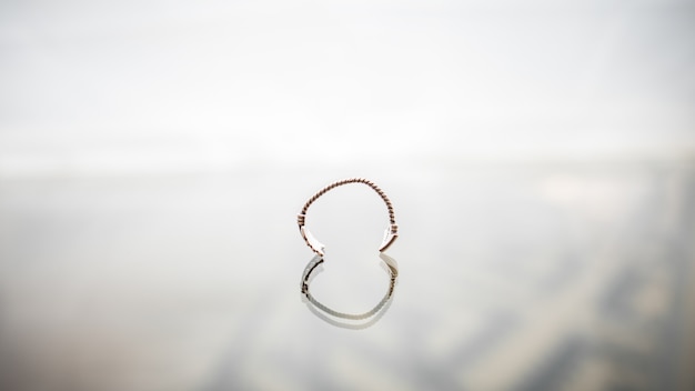 Anelli di vetro flessibili anelli vintage art