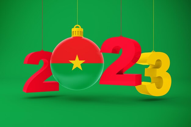 Anno 2023 e ornamento del Burkina